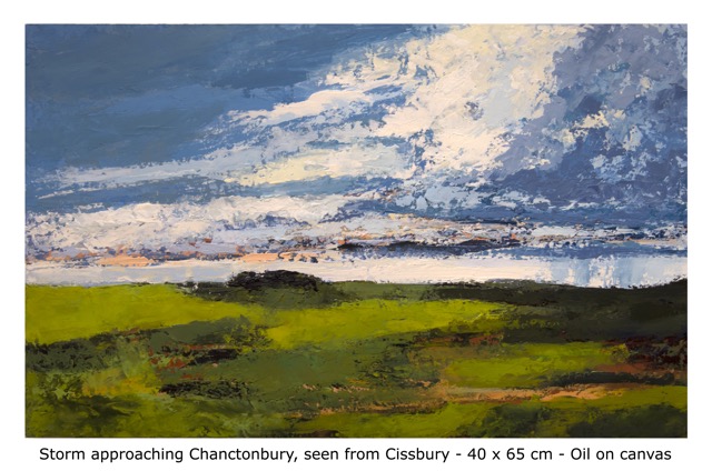 Storm approaching Chanctonbury