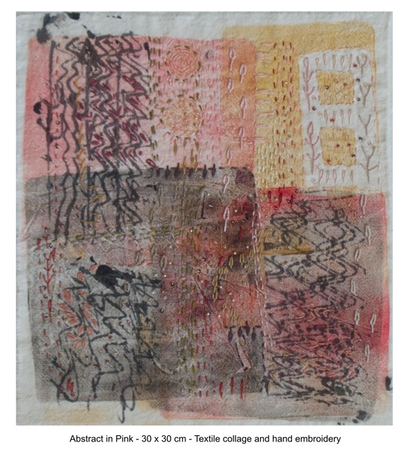 Abstract in Pink