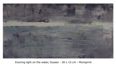 Evening Light on the water, Sussex 