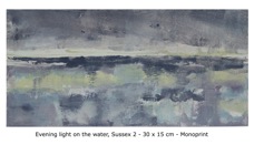 Evening light on the water, Sussex 2